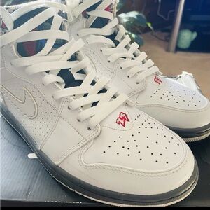 Air Jordan 1 Retro '93 2012 Bugs Bunny Size 10.5m Original box. White High-Top